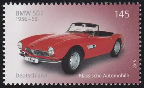 3143 Automobile - BMW 507 nassklebend, postfrisch **