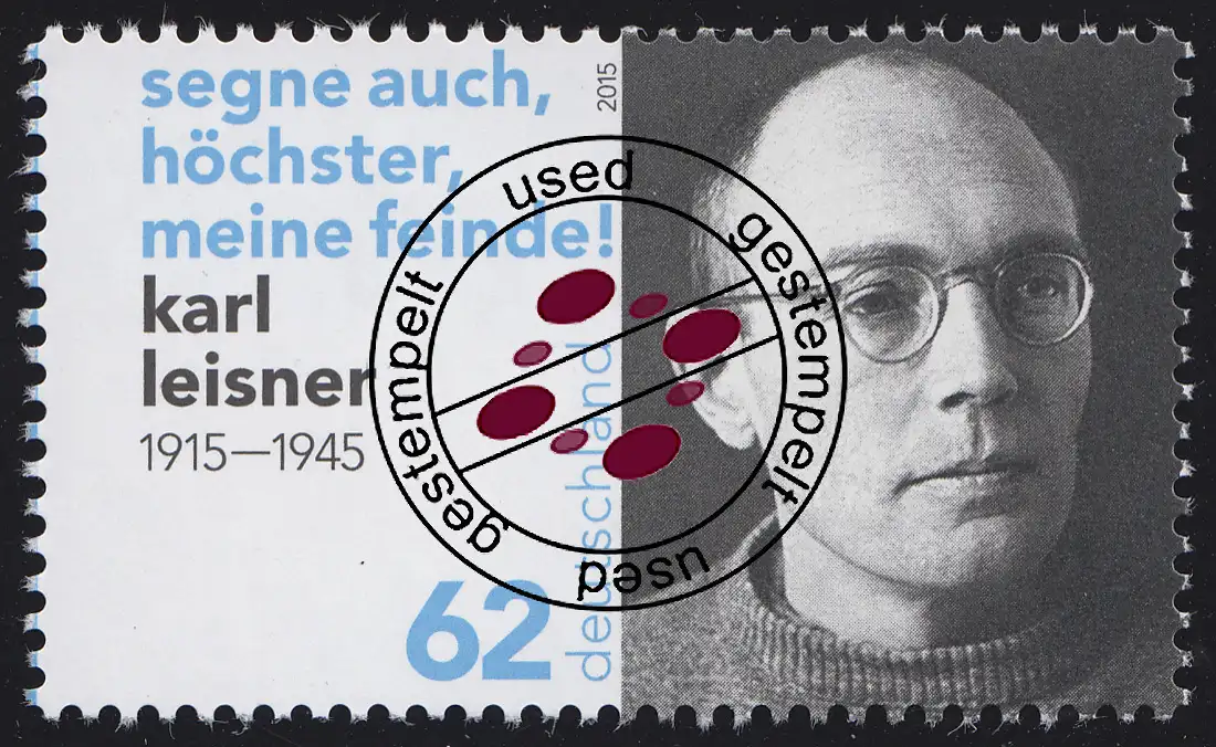 3135 Priester und Märtyrer Karl Leisner, gestempelt O