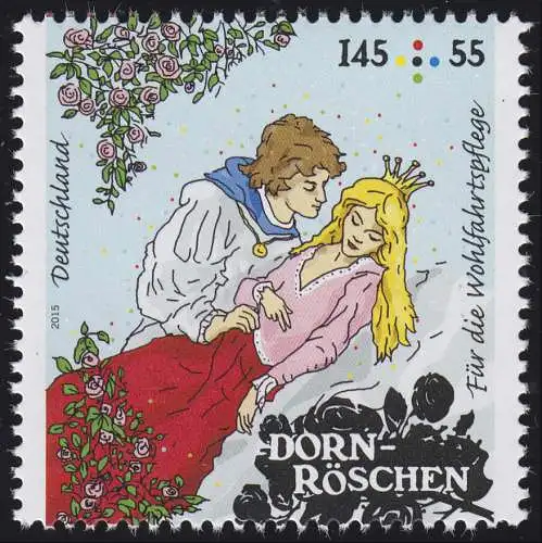 3134 Wofa Grimms Märchen - Dornröschen 145 Cent, postfrisch **