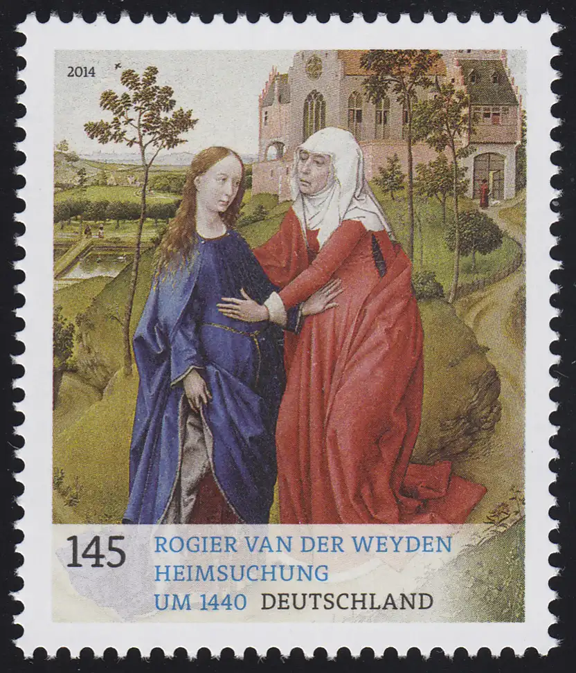 3119 Rogier van der Weyden peinture Visitation **