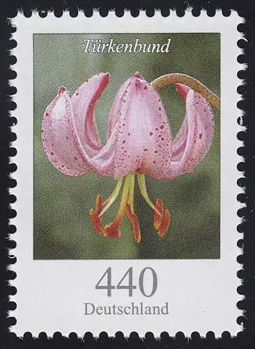 3118 Blume Türkenbund 440 Cent, postfrisch **