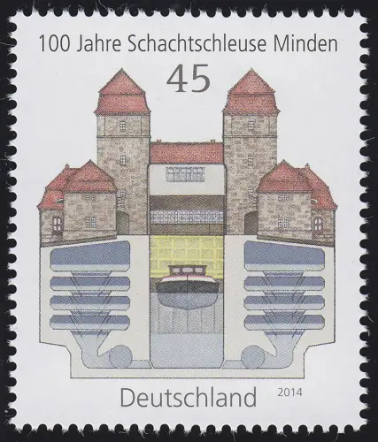 3107 Schachtschleuse Minden **