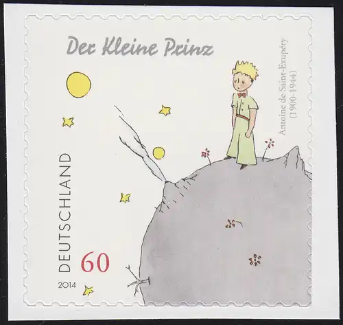 3104 Antoine de Saint-Exupéry - Der kleine Prinz, selbstklebend aus MH 97, **