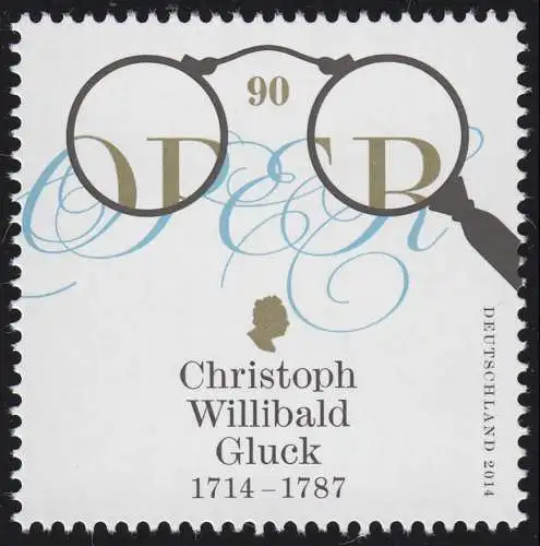 3092 Christoph Willibald Gluck Opéra Compositeur **
