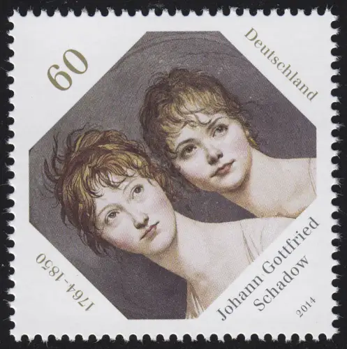 3079 Johann Gottfried Schadow, postfrisch **