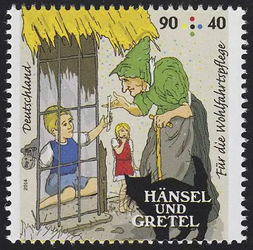 3057 Wofa Grimms conte de fées - Hansel et Gretel 90 centimètre