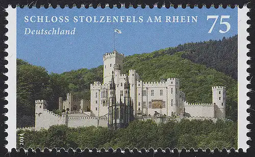 3049 Burgen und Schlosser: Schloss Stolzenfels am Rhein **