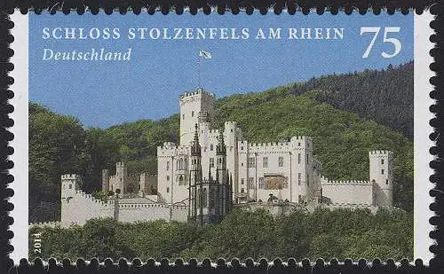 3049 Burgen und Schlosser: Schloss Stolzenfels am Rhein **