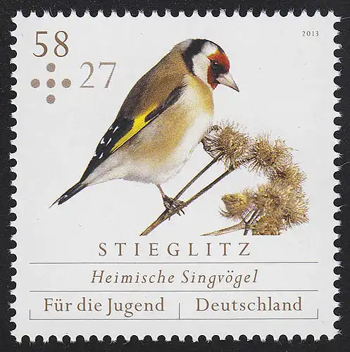 3023 Heimische Singvögel: Stieglitz **