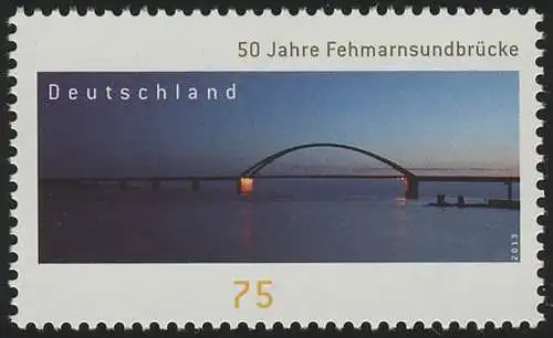 3001 Fehmarnsundbrücke, nassklebend, **
