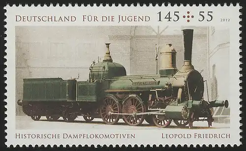 2948 Jeunesse 145 centimes: locomotives de transport de marchandises **