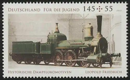 2948 Jeunesse 145 centimes: locomotives de transport de marchandises **