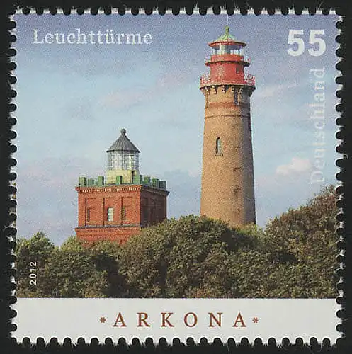 2943 Leuchtturm: Kap Arkona mit Schunkelturm **