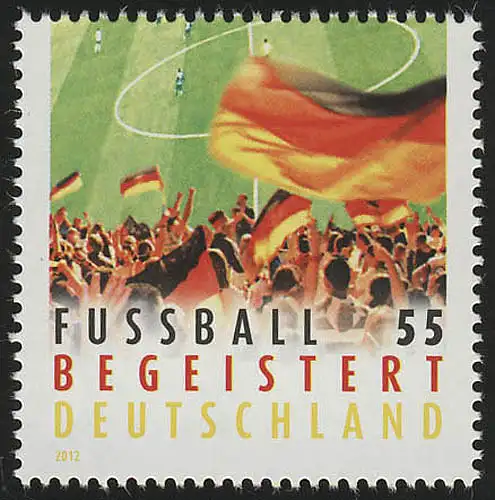 2930 Fußball begeistert Deutschland, postfrisch **