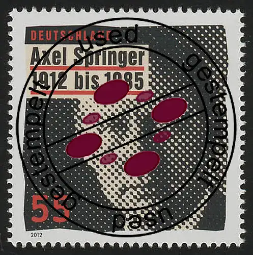 2927 Axel Springer, Zeitungsverleger O