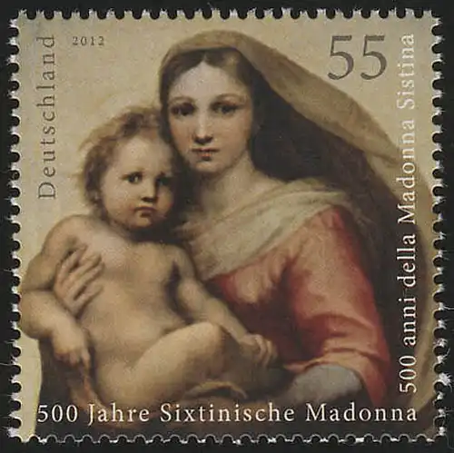 2919 Sixtinische Madonna aus Block 79 **