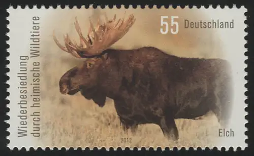 2914 Wildtiere: Elch, postfrisch **