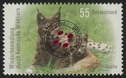 2913 Animaux sauvages: Lynx O