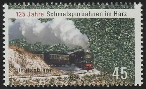2910 Harzer Schmalspurbahn, postfrisch **