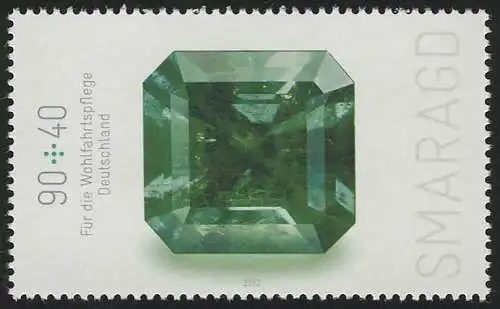 2902 Wohlfahrt Smaragd, postfrisch **