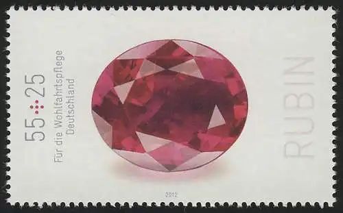 2901 Wohlfahrt Rubin, postfrisch **