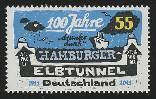 2890 Hamburger Elbtunnel **
