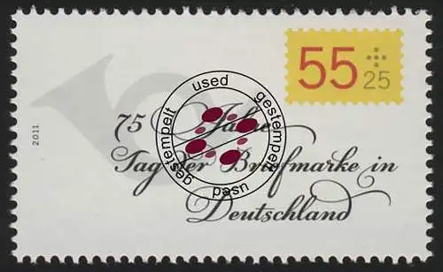 2882 Tag der Briefmarke, gestempelt O