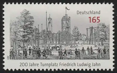 2870 Turnplatz Friedrich Ludwig Jahn, postfrisch **