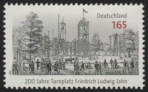 2870 Turnplatz Friedrich Ludwig Jahn, postfrisch **