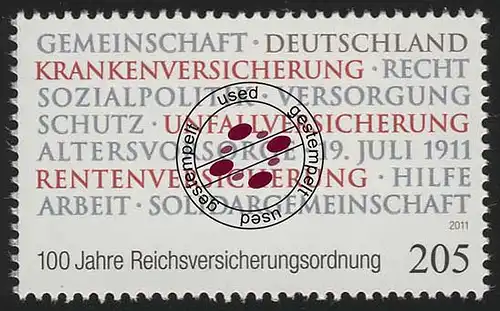 2868 Reichsversicherungsordnung 2011 O