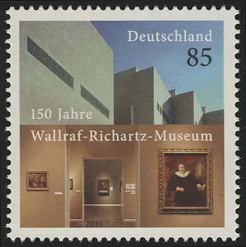 2866 Wallraf-Richartz-Museum Köln, postfrisch **