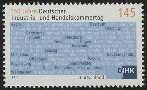 2865 Industrie- und Handelskammer (IHK), postfrisch **