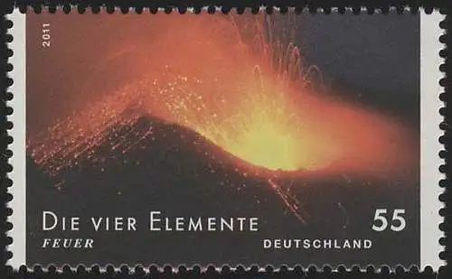 2854 Post - Die vier Elemente: Feuer, postfrisch **