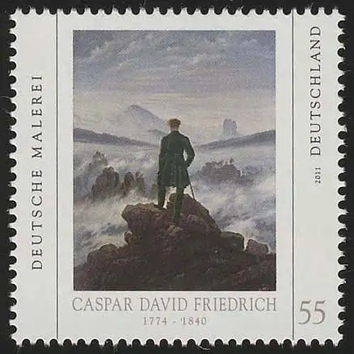 2840 Caspar David Friedrich, postfrisch **