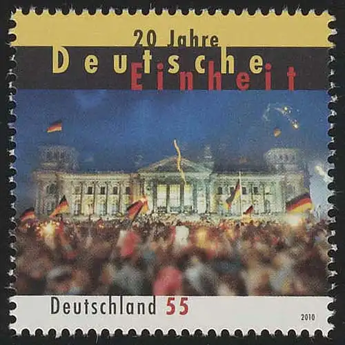 2821 Deusche Einheit, postfrisch **