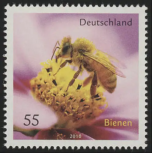 2798 Bienen Honigbiene nassklebend, postfrisch **