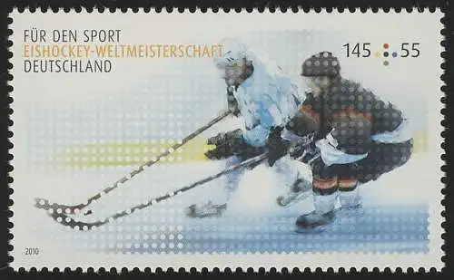 2789 Sporthilfe Eishockey-Weltmeisterschaft 2010, postfrisch **