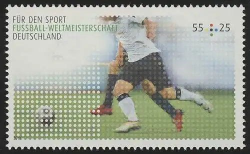 2788 Sporthilfe Fußball-Weltmeisterschaft 2010, postfrisch **