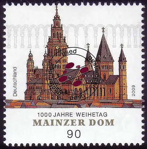 2752 consécration de la cathédrale de Mainzer O