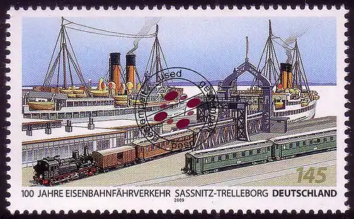 2746 Eisenbahnfährverkehr Saßnitz-Trelleborg O