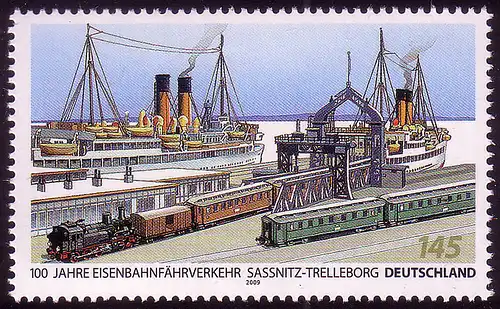 2746 Transport ferroviaire par transbordeur Sassnitz-Trelleborg