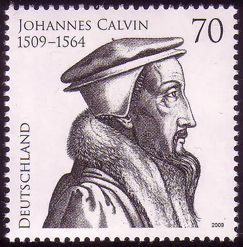 2744 Johannes Calvin, postfrisch **