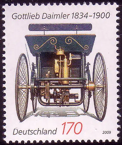 2725 Gottlieb Daimler, postfrisch **