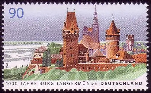 2712 Burg Tangermünde, postfrisch **