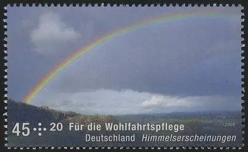 2707 Wofa 45+20 C Regenbogen, postfrisch **