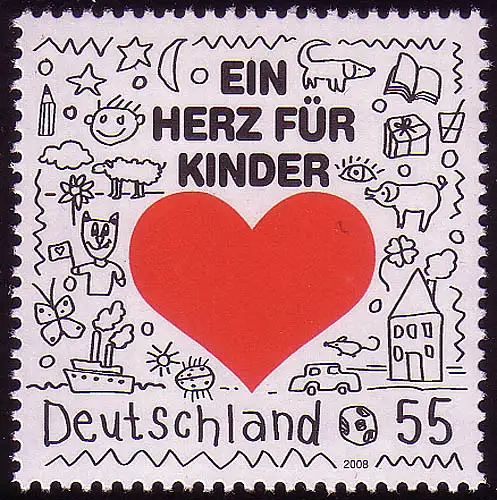 2706 Ein Herz für Kinder, postfrisch **