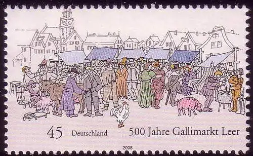 2696 Gallimarkt in Leer, postfrisch **