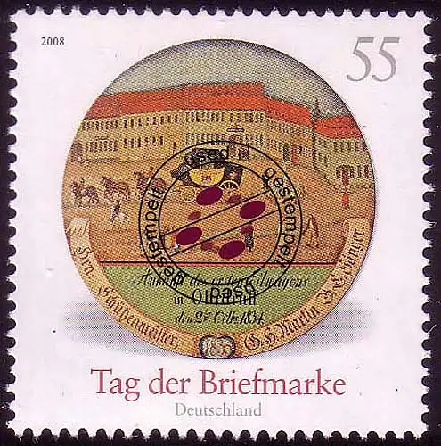 2692 Tag der Briefmarke 2008, gestempelt O
