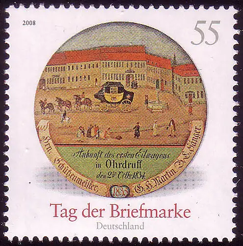 2692 Tag der Briefmarke 2008, postfrisch **