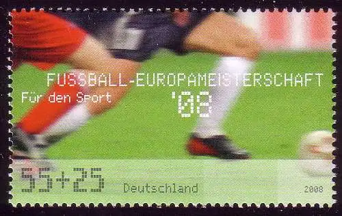 2650 Sporthilfe 55+25 C Fußball, postfrisch **